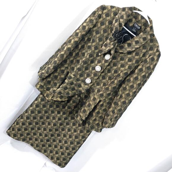 Chic Geometric Patterned Skirt Set - Picture 13 of 13